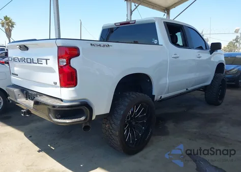 2022 Chevrolet Silverado 1500 Ltd 4Wd Short Bed Lt из США, поврежденный, VIN 1GCUYDEDXNZ154280